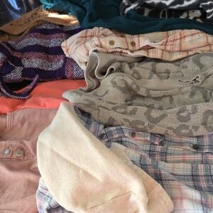 5 6 7 Small Girls Hoodies Jeans Sweaters